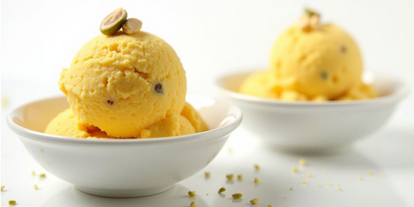 Persian Saffron Ice Cream