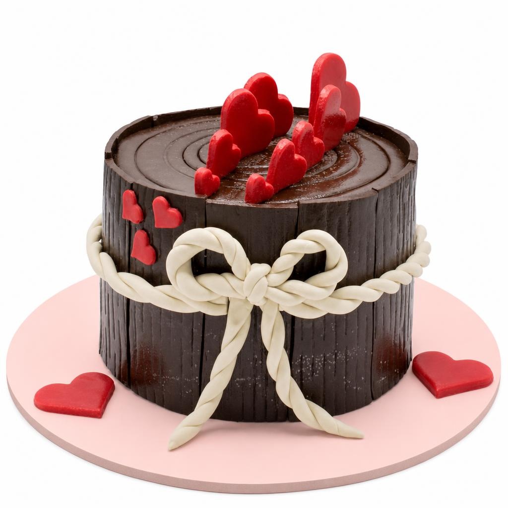 Chocolate Tree Birthday Cake